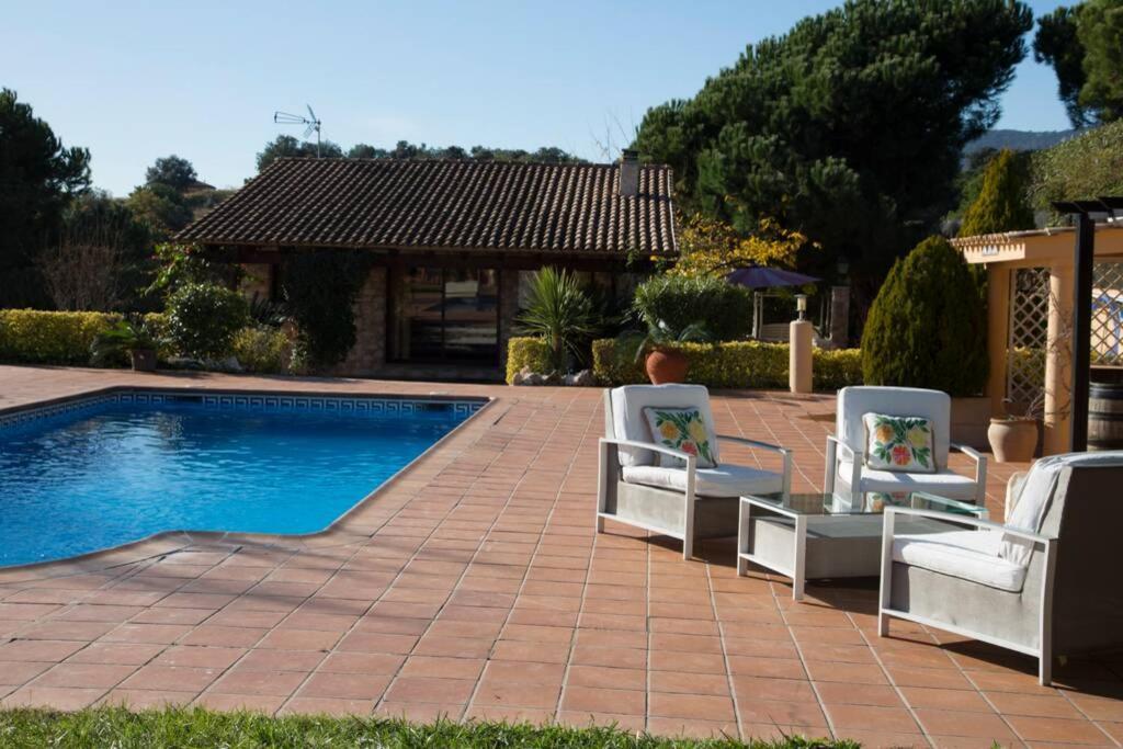 Casa Bella Con Piscina Vila Caldes De Montbui Exterior foto
