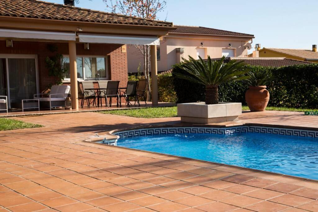 Casa Bella Con Piscina Vila Caldes De Montbui Exterior foto